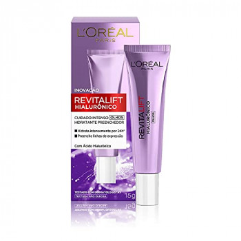 1. L'Oréal Revitalift Hialurônico Cuidado Intenso Olhos