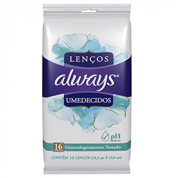 1. Always Lenços Umedecidos