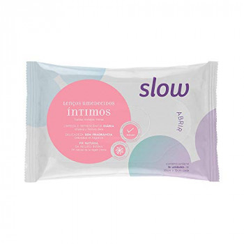 6. Lanossi Beauty &amp; Care Slow Lenços Umedecidos Íntimos