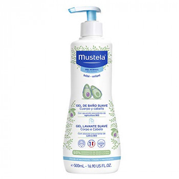 6. Mustela Gel Lavante Suave