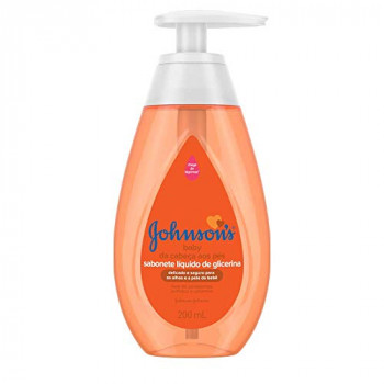8. Johnson's Baby da Cabeça aos Pés de Glicerina