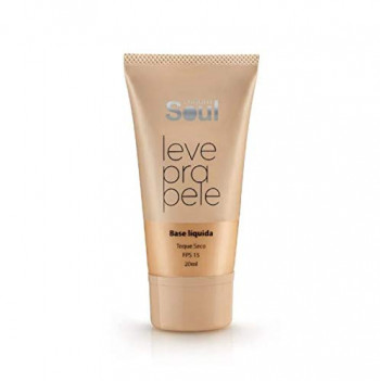 8. Base líquida Eudora Soul Leve Pra Pele